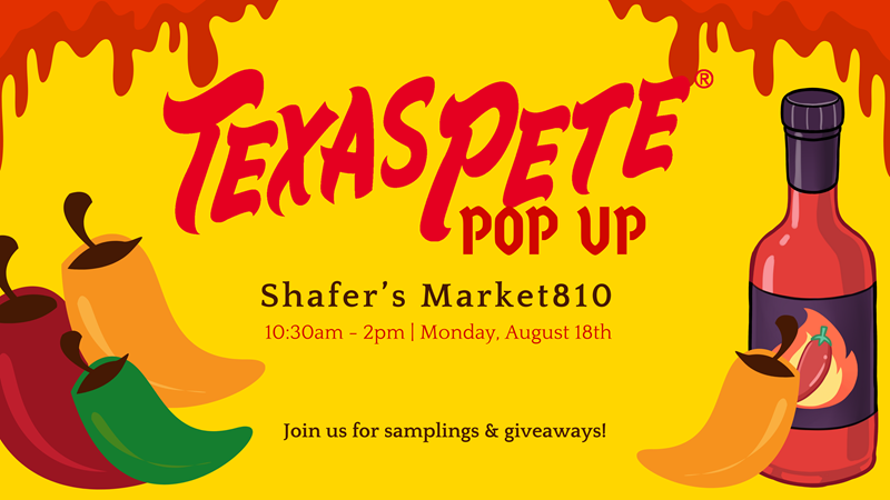 Texas Pete Pop Up